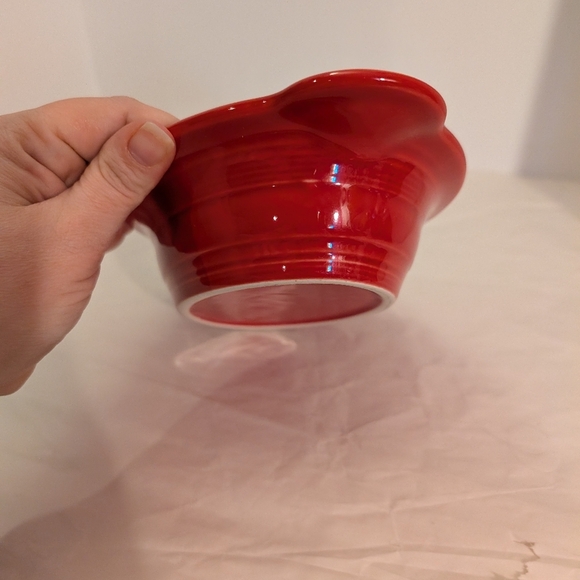 Fiesta 9 1/8 Inch Oval Individual Casserole 13 oz in Scarlet Red - Picture 6 of 8